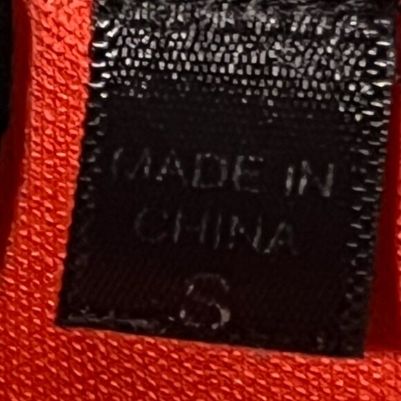 Trixxi Sz Small Coral Crochet Layered Tulle Adjustable Spaghetti Strap Top (D) - Picture 8 of 9